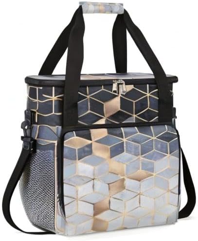 cfpolar Coffee Maker Storage Bag, Waterproof Travel Carrying Storage Tote Bag Organizer Case, Compatible with K-Mini or K-Mini Plus, And Suitable for Other Accessories, With Pockets for K-Cup Pods