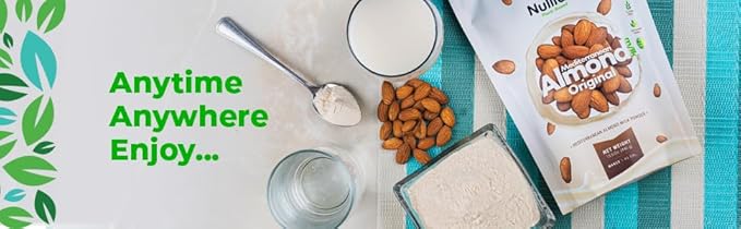 NULLIAV | Mediterranean Almond Milk Powder Original 7.75 Oz.