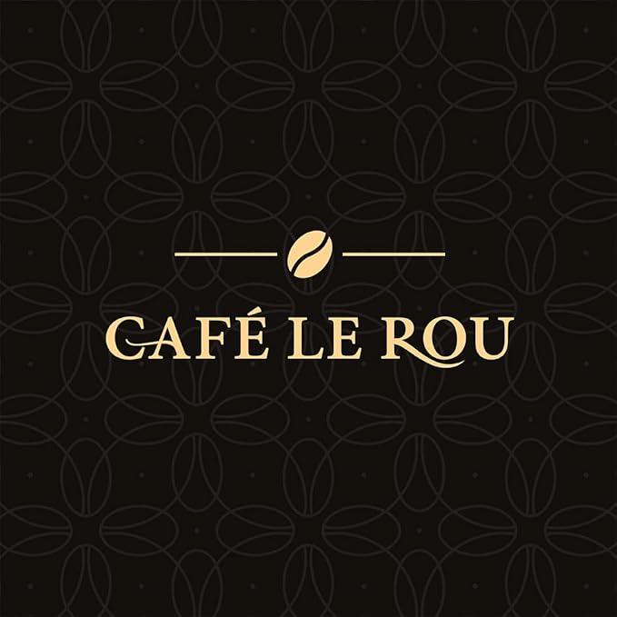 "NEW" Café Le Rou Vanilla Coffee Syrup - 25.4oz Cafe Flavoring Syrup (Vanilla, 2-pack) Includes 2 Coffee Syrup Dispensers Flavoring Syrup for Coffee, Tea and