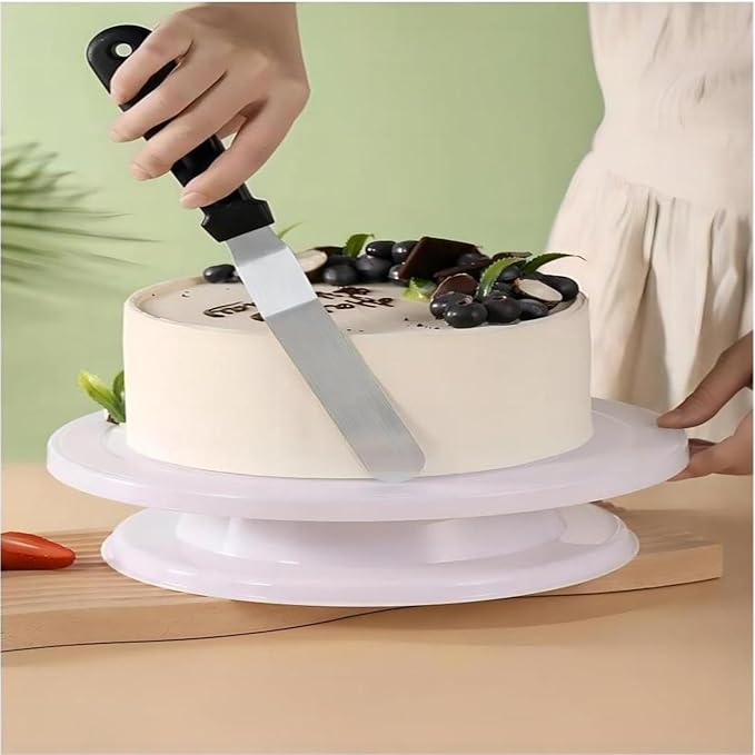 6" Small Angled+8” Straight Icing Spatula,Lmoszuak Professional food grade stainless steel cake spatula,with Sturdy & Durable Handle Spatula,Frosting smoother spatulas for cake decorating,Baking.