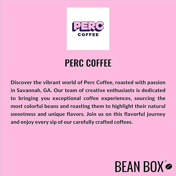 Bean Box Sampler - Roasted by Perc, 2-Pack, Whole Bean Coffee, Gourmet Coffee