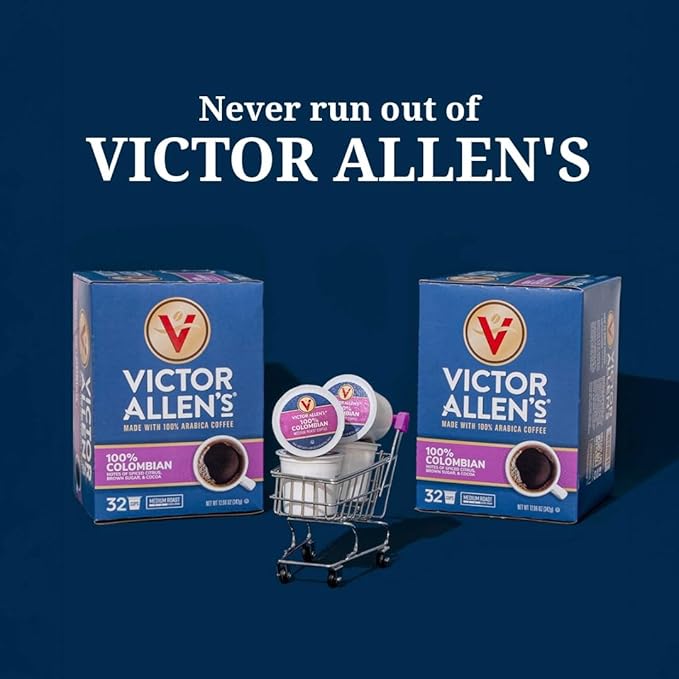 Victor Allen's Coffee Sweet and Salty Flavored Coffee Variety Pack 96 Count, Single Serve Coffee Pods for Keurig K-Cup Brewers