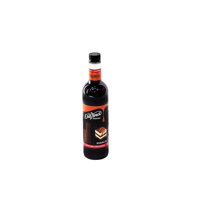DaVinci Gourmet Classic Tiramisu Syrup, 25.4 Fluid Ounce (Pack of 2)