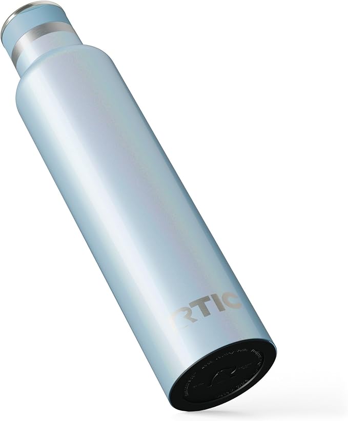 RTIC 26oz Journey Bottle Metal Stainless Steel Vacuum Insulated, BPA Free, Reusable, for Water, Hot and Cold Drinks, Travel, Sports, Camping, RTIC Ice Glitter