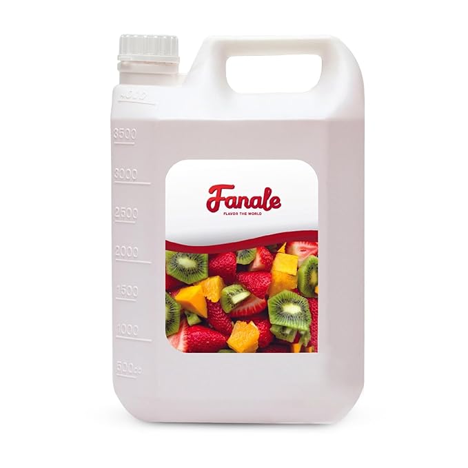 Fanale Premium Flavoring Concentrated Syrup for Bubble Tea | Strawberry Flavor Syrup | for Boba Tea, Smoothies, Slushes, Desserts | 11 pound | SRP010