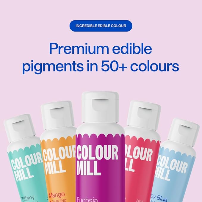 Colour Mill Oil-Based Food Coloring, 20 Milliliters Lilac