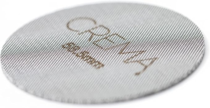 Crema Coffee Products 58.5mm Puck Screen for Barista Models | 1.7mm Thick 316L Steel Filter | Balanced Water Flow for Improved Extraction |Prevent Channeling & Reduce Maintenance|Durable,Easy to Clean