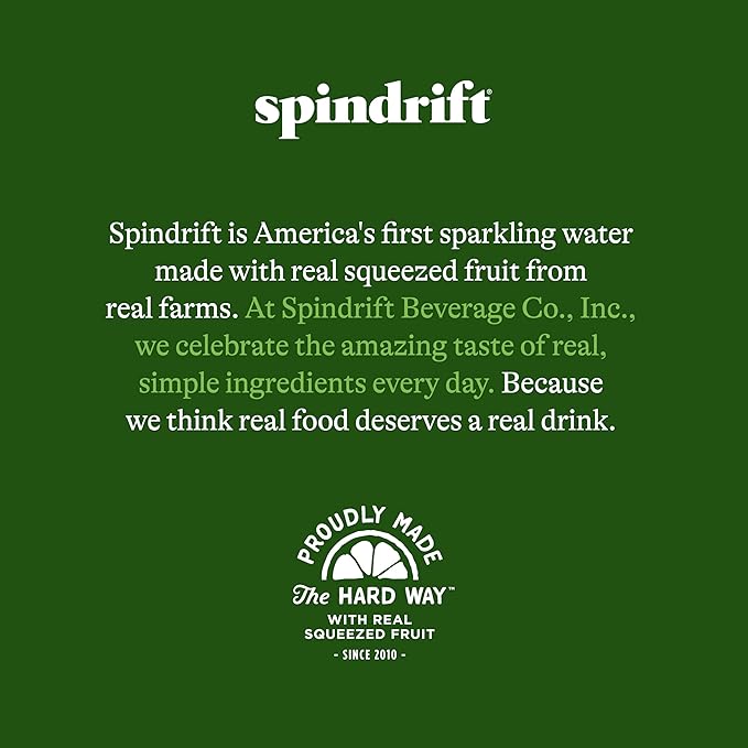 Spindrift Fuji Apple Can 12 Ounce (Pack of 24)