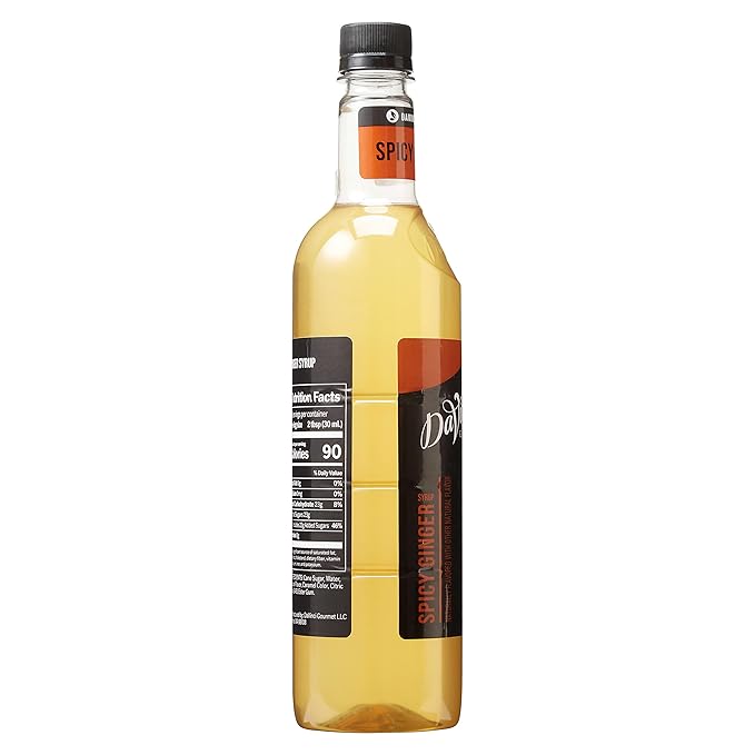 DaVinci Gourmet Spicy Ginger Syrup, 25.4 Fluid Ounces (Pack of 1)