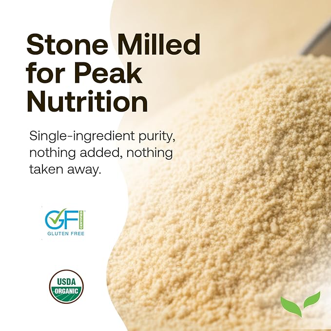 Quay Naturals Organic White Rice Flour, 2 lb, Finely Milled for Baking & Cooking - Gluten Free, Non GMO