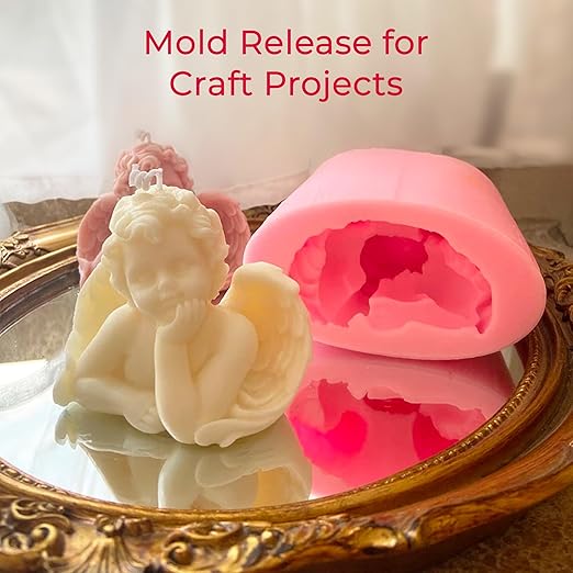 Silicone Mold Release Spray (500ml) - 24 Pack Mega Size for Epoxy Resin and Candle Molds