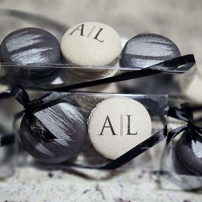 50 Pack Clear Macaron Boxes for 2, Mini Treat Boxes Chocolate Covered Orec Boxes Chocolate Truffle Boxes Browines BoxesPastry Boxes Candy Boxes(4.17" x 2.17" x 1.38")