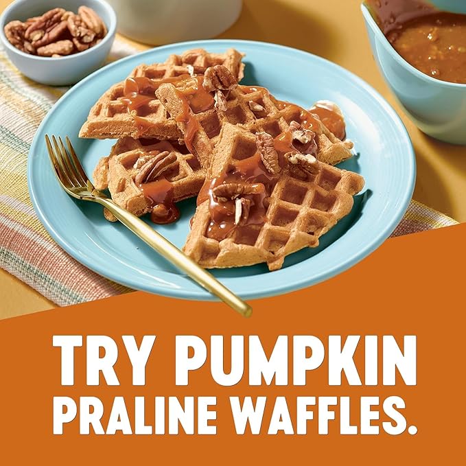 Krusteaz Baking Mix, Pumpkin Spice Complete Pancake Mix, Light & Fluffy, Made with Real Pumpkin & No Artificial Flavors or Preservatives, 16 OZ Box (Pack of 2)