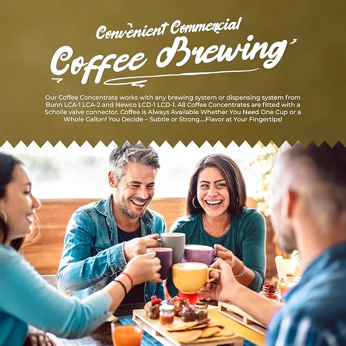 Christopher Bean Coffee - 396 servings, 30 to 1 Blend Bag in Box Liquid Instant Coffee or Cold Brew Coffee Concentrate - Hot or Iced Coffee - Tahitian Vanilla Spice
