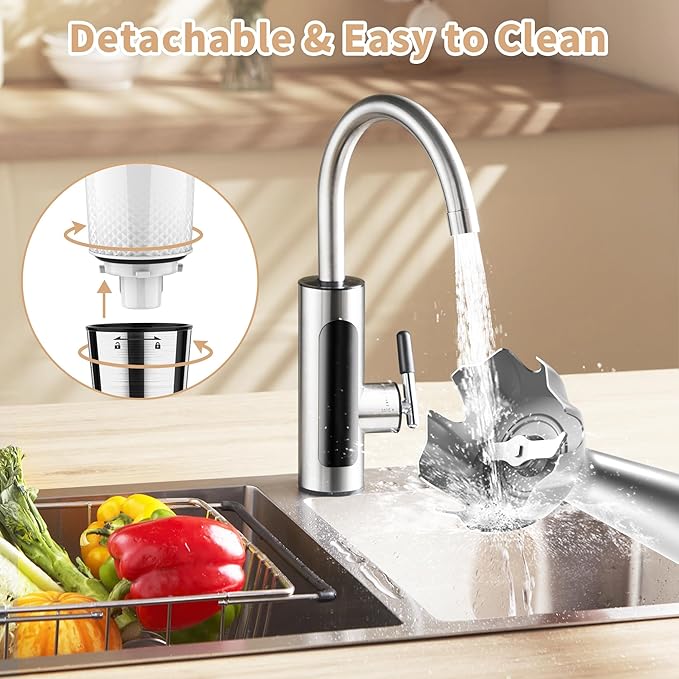 Cordless Immersion Blender Handheld: 3-in-1 Rechargeable Electric Hand Blender Stick, 21-Speeds & 3-Angle Adjustable with 700ml Beaker, Egg Whisk and Beater for Smoothies, Soup,Puree,Baby Food (White)