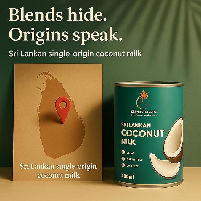 Islands Harvest Organic Coconut Milk (22% Fat) Pack of 3 - Vegan, Kosher, Halal, Non-GMO, USDA Organic - Rich & Sweetly Aromatic Coconut Flavor - Pure No Added Artificial Flavors & Colors. Perfect for Curries, Soups, Sauces, Drinks & Desserts