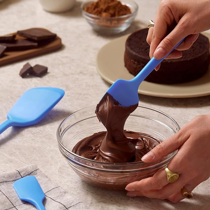 GIR: Get It Right Silicone Spoonula Spatula - 11-Inch Skinny Studio White - Heat-Resistant & Nonstick Silicone Kitchen Utensils - Serving & Scraping