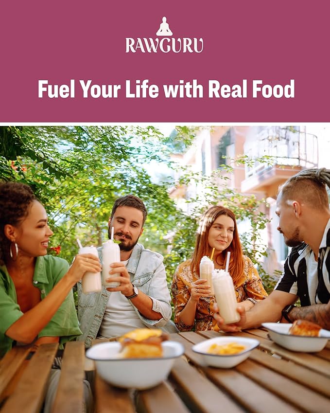 RawGuru Organic Coconut Milk Powder - Vegan & Nutrient-Dense Powder with Iron & Potassium - Rich & Creamy Organic Milk for Drinking or Baking - 16 oz, Pack of 1