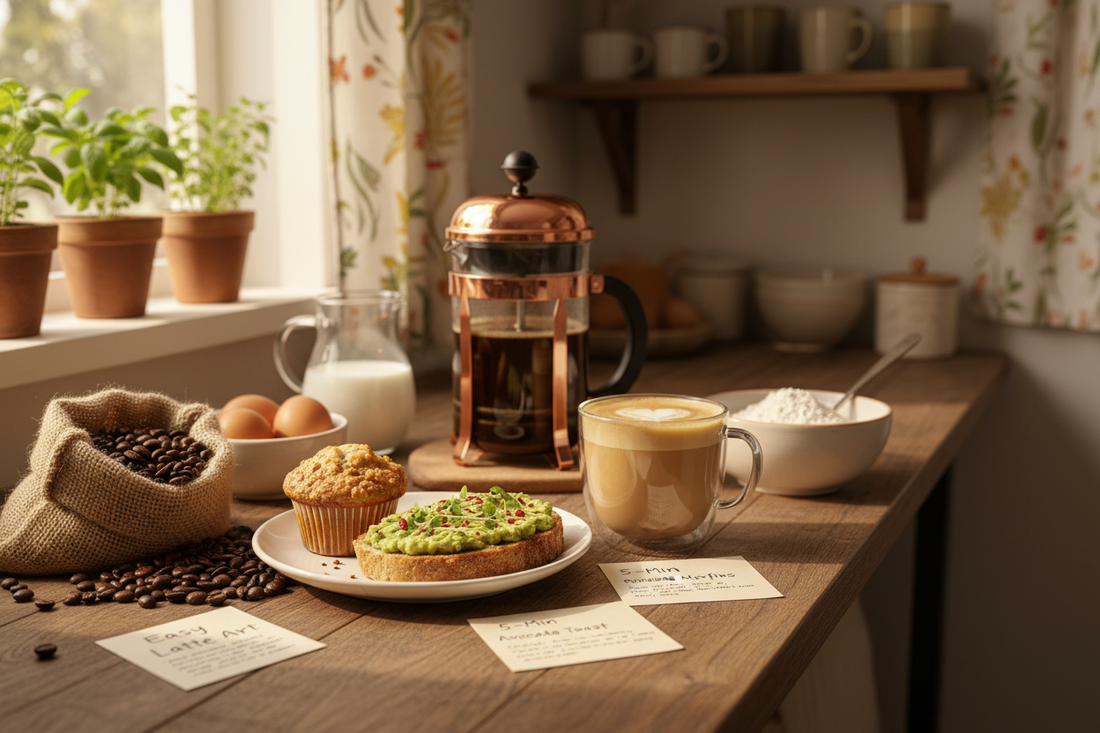 Beginner-Friendly Recipes to Try at Your Home Café