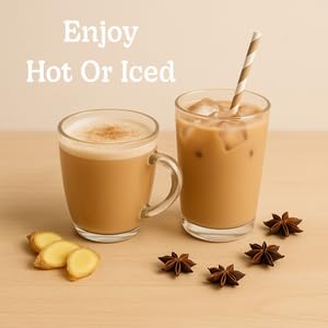 Bhakti Chai Tea Concentrate | Sugar-Free, Organic Fresh Ginger, Black Tea, Spiced, Dairy-Free, Vegan (Pack of 2)