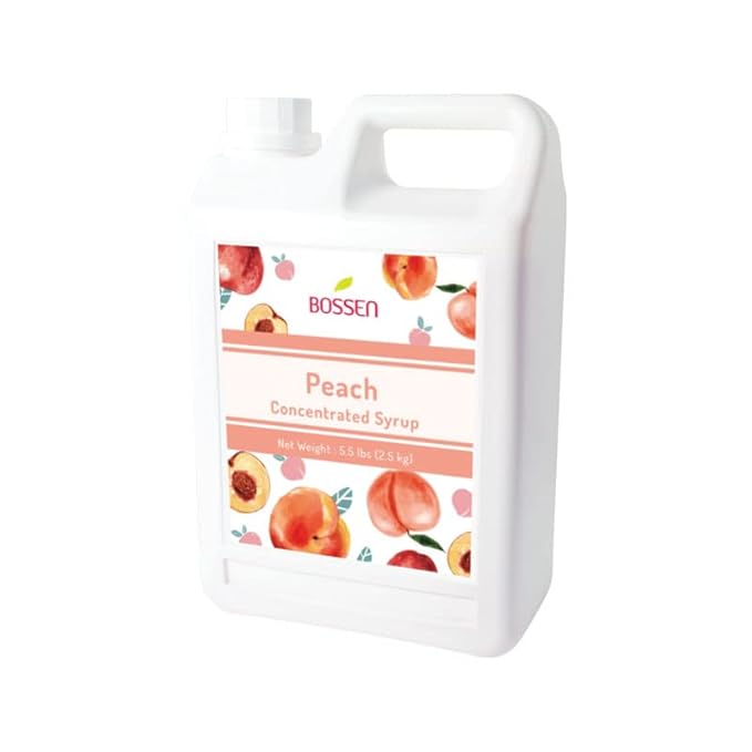 Bossen Concentrated Syrup_5.5 lb (Peach)