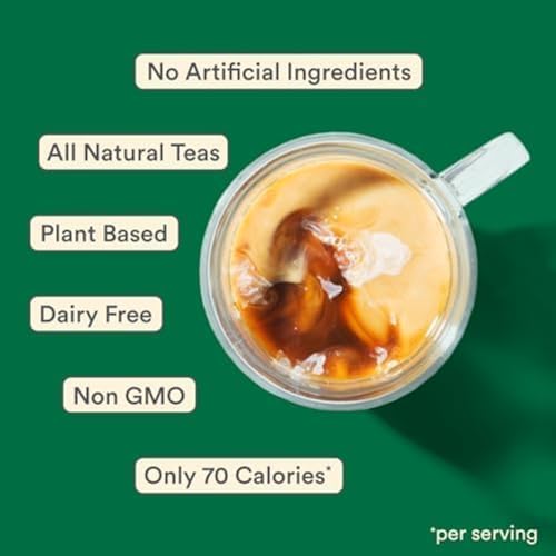 STASH Apple Blossom Latte - Dairy Free Plant Based Chamomile Tea Concentrate - Caffeine-Free - 32 fl oz, 5 Servings