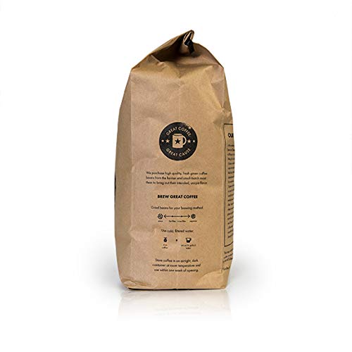 5lb French Vanilla Whole Bean Medium Roast Coffee, 100% Arabica Coffee, 80oz, Bulk