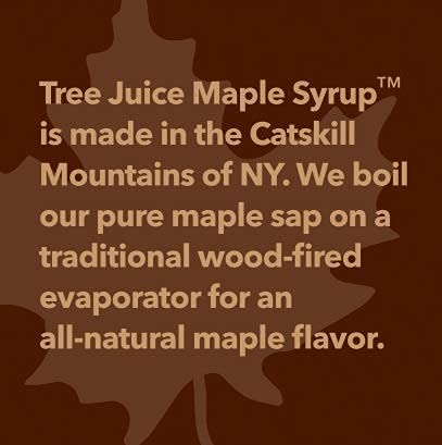 Tree Juice 100% Pure Grade A Maple Syrup | All Natural, Non GMO, Vegan, Gluten Free, Vegetarian, Paleo | 32 Ounce Bottle