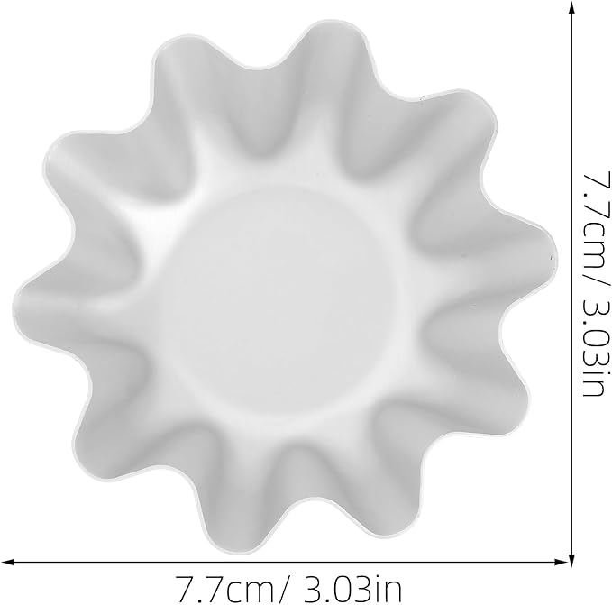 Kichvoe Tart Pan Tart Pan Mini Pie Tins Egg Tart Molds, 6Pcs Mini Pie Pans Cupcake Cake Muffin Cookie Tart Baking for Kitchen Reusable Baking Supplies Brioche Molds Egg Tart Tray Cake Stencils