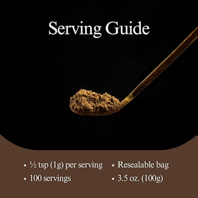 YEDOENSIS Hojicha Powder - Organic Japanese Roasted Green Tea Powder, JAS Certified Organic Vegan Gluten-Free (100g)