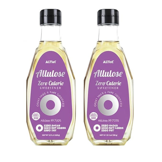 ALTist Allulose Syrup Sweetener – Zero Calorie Liquid Sugar Alternative, Keto, Vegan, Non-GMO, Plant-Based | 1:1 Sugar Replacement, No Net Carbs, Zero Fat, 17.7 fl oz x 2 Bottle - Original