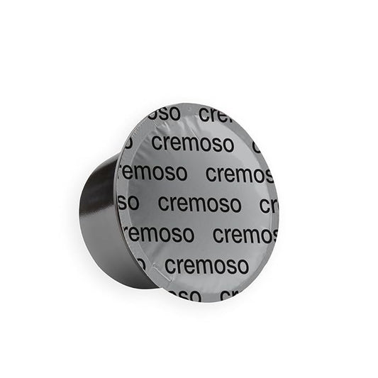 Bristot Cremoso Espresso Capsules – Intense, Creamy, Full-Bodied – Compatible with Lavazza Blue Machines – 50 Count*