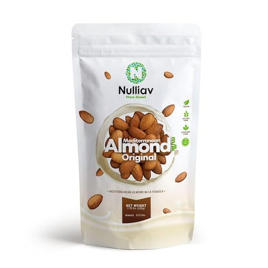 NULLIAV | Mediterranean Almond Milk Powder Original 7.75 Oz.