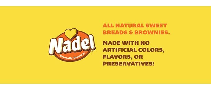 Nadel - NATURALLY DELICIOUS ZUCCHINI CAKE Slices, 24 Pack, Sweet Breads & Cakes Slices Back to School lunch snack, breakfast bar