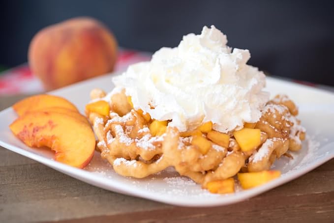 A Blend Above Funnel Cake Mix, Funnel Cake Fun: Classic Fairground Treat Mix, Makes 10 Funnel Cakes or 20 Fritters, Quick and Easy to Make, Delicious at Every Bite