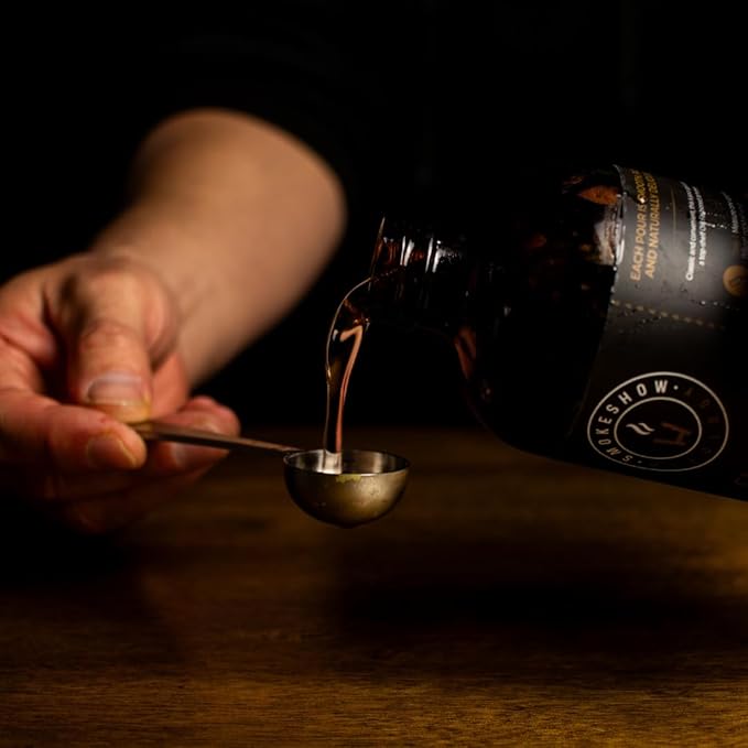 Smokeshow Cocktail Syrup - 64 Servings (16 oz, Old Fashioned Maple Pecan)