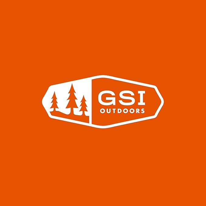 GSI Outdoors Percolator Coffee Pot I Glacier Stainless Steel Ultra-Rugged for Brewing Coffee Over Stove and Fire | Ideal for Group Camping, 8 Cup