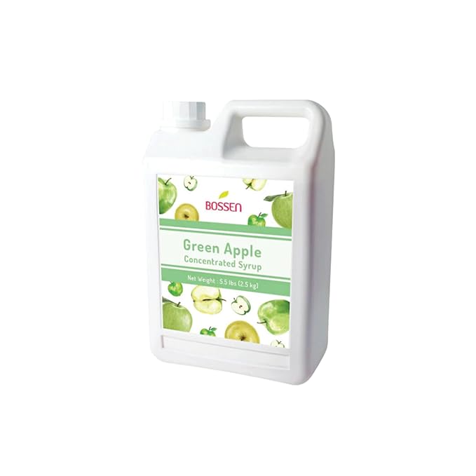 Bossen Concentrated Syrup_5.5 lb (Green Apple)