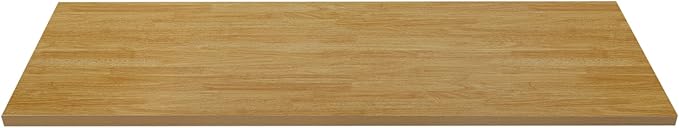 Butcher Block Countertop | 71x24in Wood Board Countertop | DIY Washer Dryer/Island/Kitchen Counter-top | countertop Cutting Board | 1102lbs Load Capacity | Wood Color | NO Base Legs, 1.38in Thick