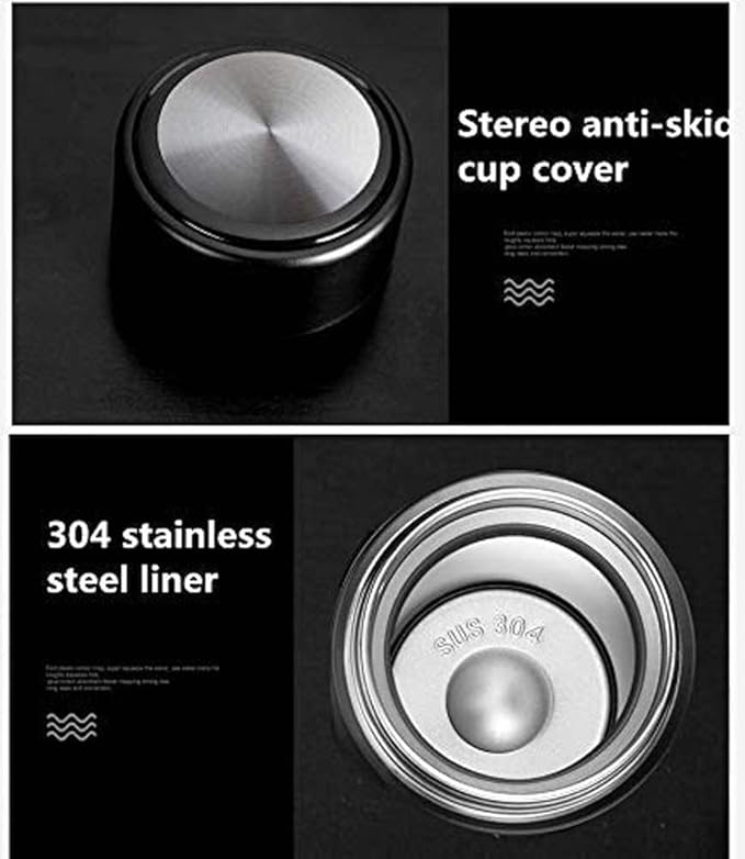 17 oz Car Logo Black Frosted Travel Mugs & Tumblers Vacuum Insulated Stainless Steel Thermal Bottle Fashion Business Thermal Cup for Hot or Cold Drink Coffee Or Tea (fit genesis)