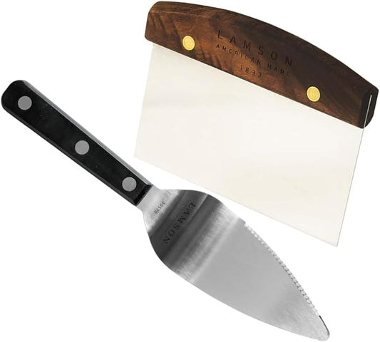 Lamson Dough Scraper and Pie/Cake/Quiche Server