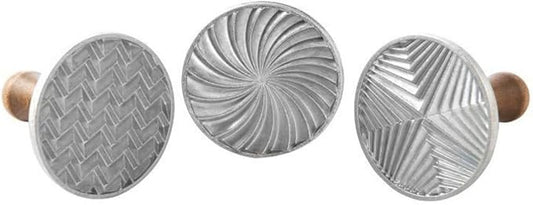 Nordic Ware Geo Cast Cookie Stamps
