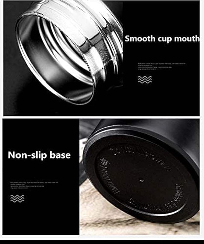 17 oz Car Logo Black Frosted Travel Mugs & Tumblers Vacuum Insulated Stainless Steel Thermal Bottle Fashion Business Thermal Cup for Hot or Cold Drink Coffee Or Tea (fit alfa)