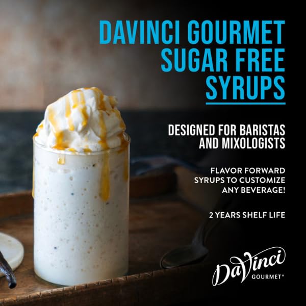 DaVinci Gourmet Sugar-Free Coconut Syrup, 25.4 Fluid Ounces (Pack of 4)
