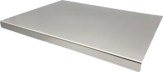 Stainless Steel Cutting Boards for Kitchen,Baking Board,Pastry Board,kneading Panel - Suitable for Cutting Vegetables, Fruits, Meat,bread - Easy To Clean and Store (70x40cm/27.5x15.7in)