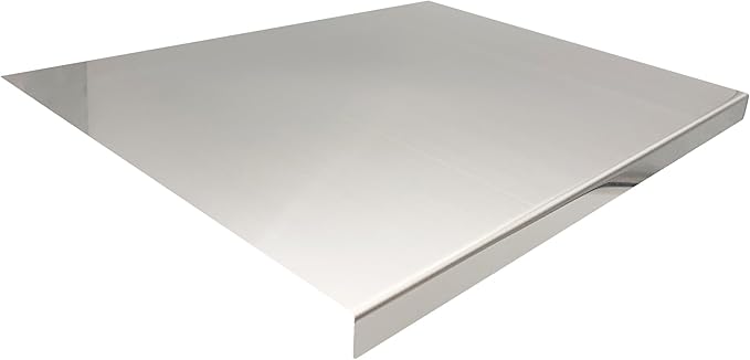Stainless Steel Cutting Boards for Kitchen,Baking Board,Pastry Board,kneading Panel - Suitable for Cutting Vegetables, Fruits, Meat,bread - Easy To Clean and Store (50x40cm/19.6x15.7in)