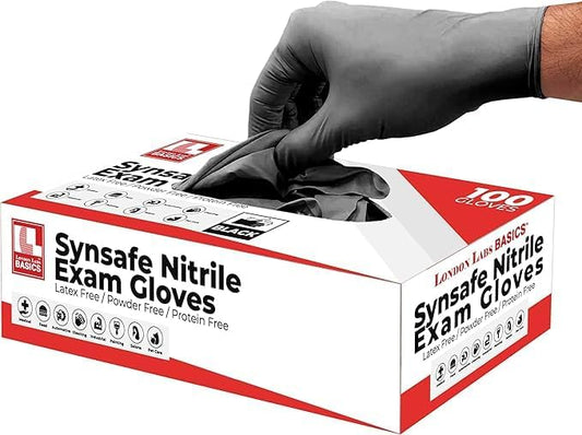 4Mil Synsafe Black (100 CT)-XL