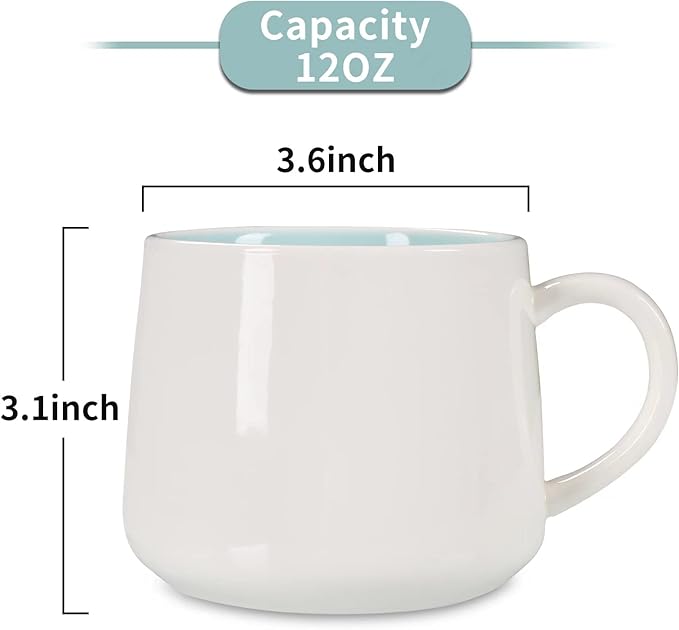 Unicorn Ceramic Cup Hidden 3D Animal Inside Mug,12 oz Cute Cartoon Handmade Figurine Mugs,Christmas Birthday Surprise for Friends Family or Kids (Unicorn)