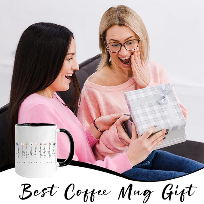 Christian Gifts for Women Friends, Religious Gifts for Women Friendship, 11 Oz Coffee Mug, Faith Religious Gift, Prayer Gifts With Bible Verses, Inspirational Gifts for Her Sister Bestie