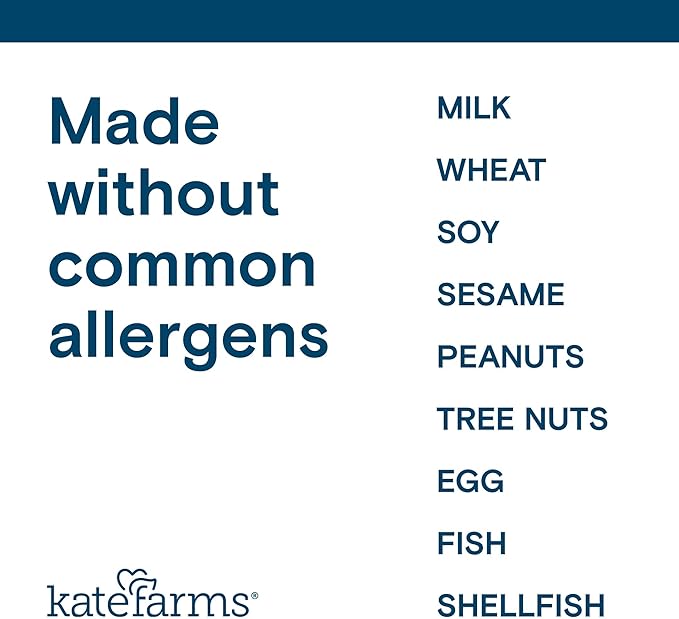 KATE FARMS Organic 1.0 Sole-Source Nutrition Shake, Vanilla, 16g Protein, 27 Vitamins and Minerals, Meal Replacement, Protein Shake, 11 oz (12 Pack)